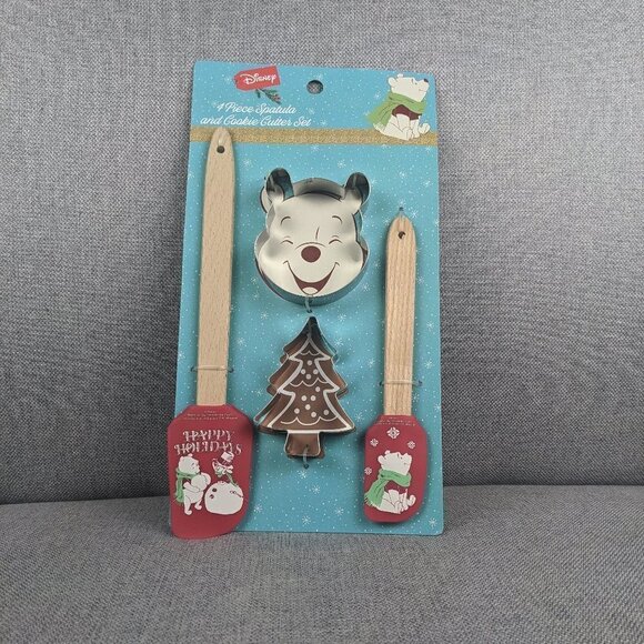 Disney Winnie the Pooh 4 Piece Baking Set - Picture 1 of 3